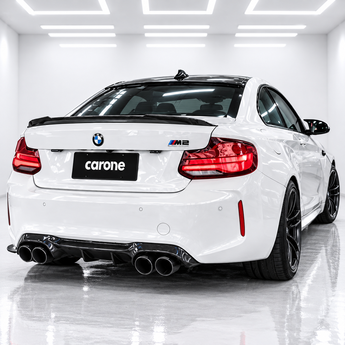 ALERÓN TRASERO DE FIBRA DE CARBONO PARA BMW F22 SERIE 2 2014-2021 F87 M2 CS STYLE