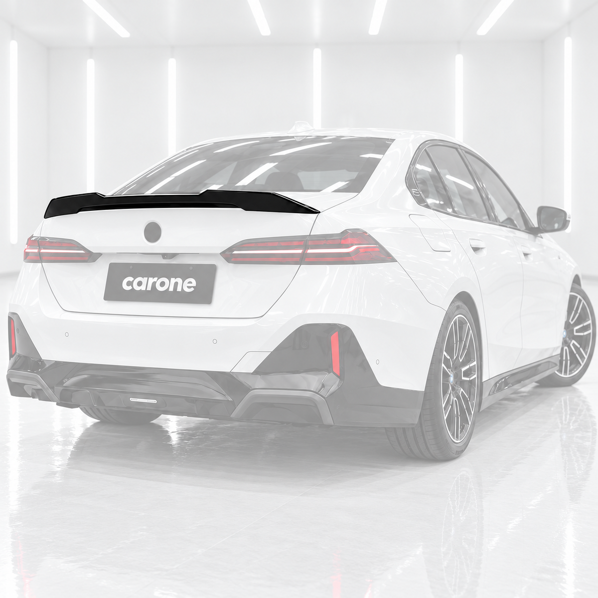 PARA 2024-2025 BMW 530I 540I I5 G60 NEGRO BRILLANTE ESTILO PSM ALERÓN DE MALETERO DEPORTIVO VIP