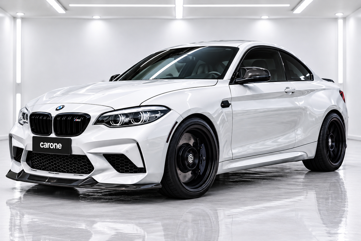 Parachoques delantero de fibra de carbono 19-2021 para BMW M2 COMPETION F87