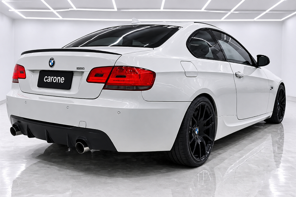 PARA 2007-2013 E92 CUPÉ ESTILO M NEGRO FIBRA DE CARBONO TAPA MALETERO ALERÓN