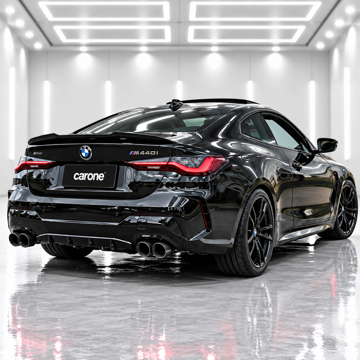 PARA BMW G22 SERIE 4 430i G82 M4 PSM ESTILO FIBRA CARBONO ALERÓN MALETERO