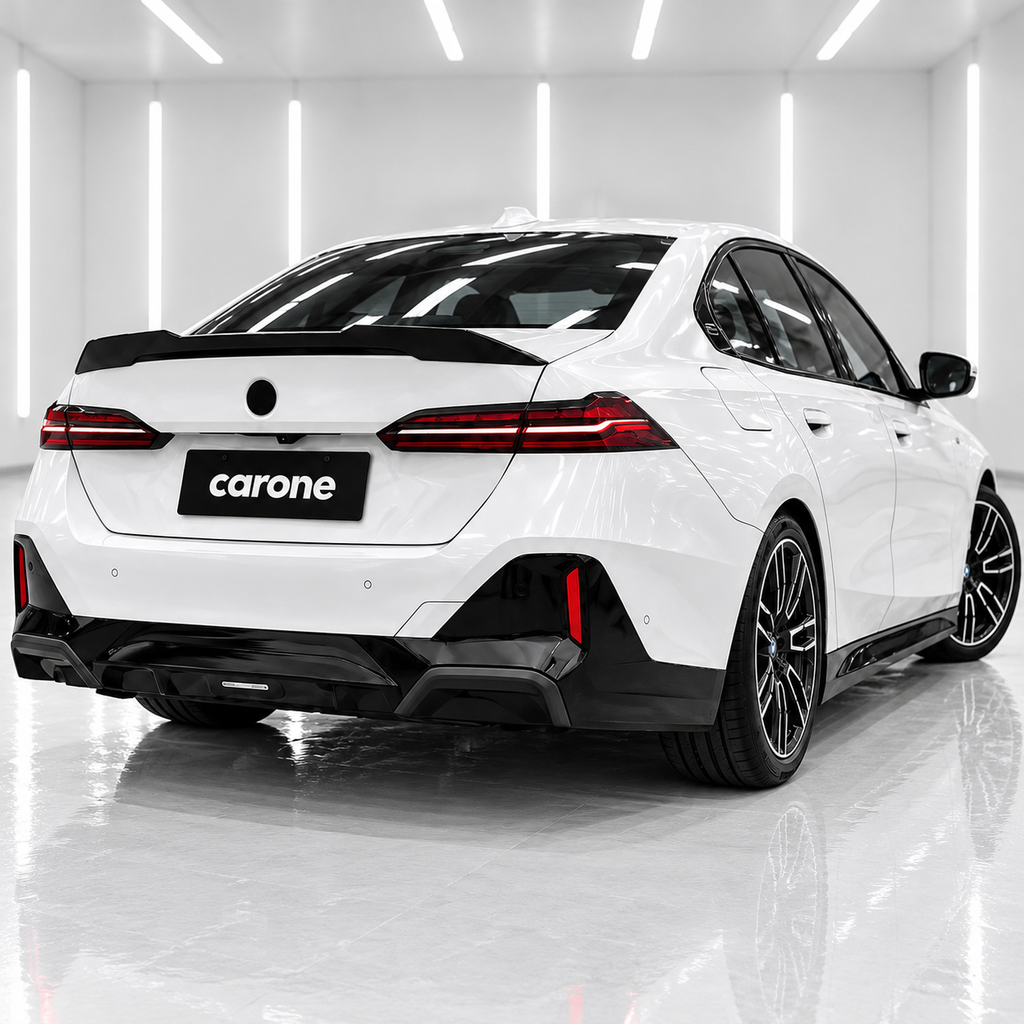 PARA 2024-2025 BMW 530I 540I I5 G60 NEGRO BRILLANTE ESTILO PSM ALERÓN DE MALETERO DEPORTIVO VIP