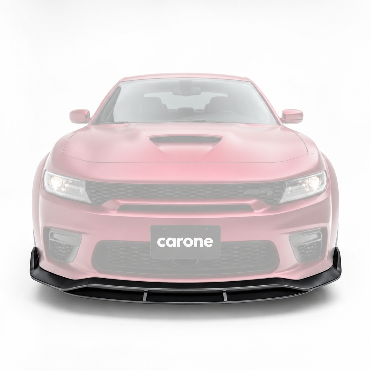 Dodge Charger SRT Widebody 2020-2023 Divisor de labios para paracoques delantero de doble cubierta