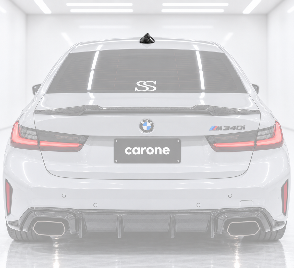 PARA BMW X3 X4 X3M X4M X5 X6 X5M X6M X7 FIBRA DE CARBONO ALETA DE TIBURÓN TAPA DE ANTENA