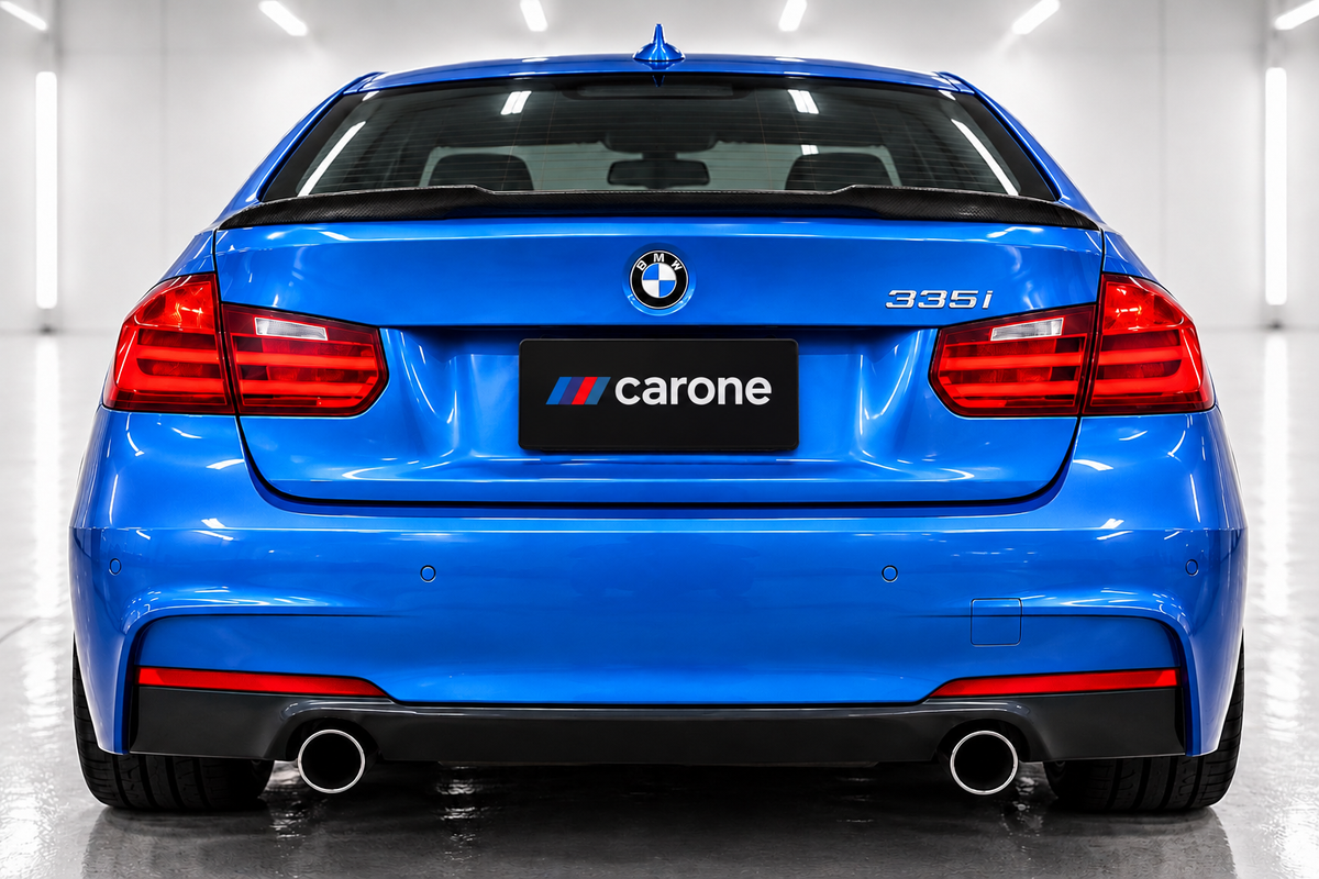 Alerón de tapa de maletero de alto rendimiento de fibra de carbono para BMW F30 y F80 M3 12-18