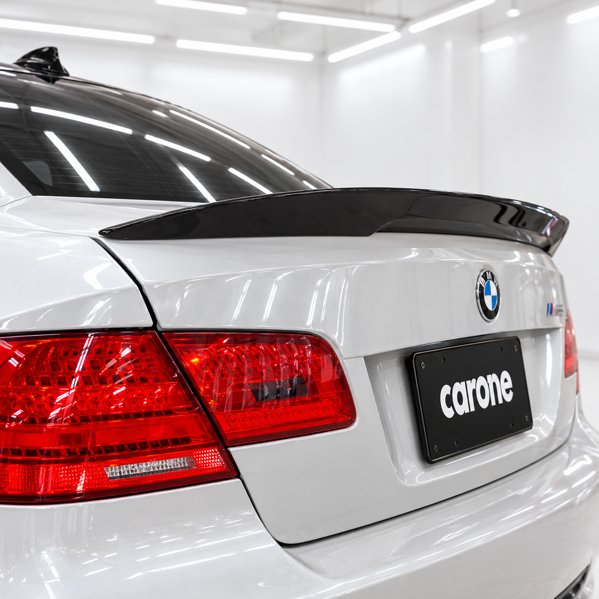 ALERÓN TAPA MALETERO FIBRA CARBONO ESTILO RENDIMIENTO BMW E92 335i M3 cupé 2 puertas