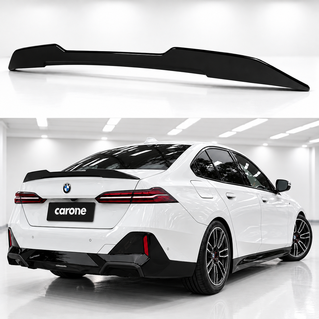 PARA 2024-2025 BMW 530I 540I I5 G60 NEGRO BRILLANTE ESTILO PSM ALERÓN DE MALETERO DEPORTIVO VIP