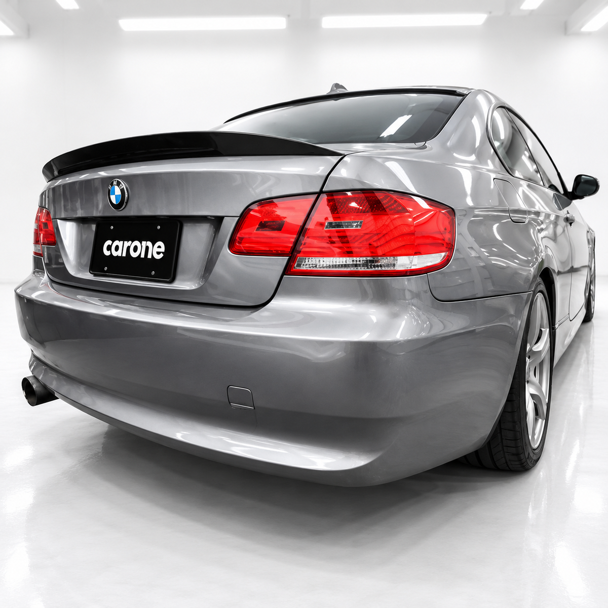 ALERÓN TECHO TRASERO FIBRA CARBONO + TAPA ESTILO RENDIMIENTO PARA BMW E92 M3 CUPÉ