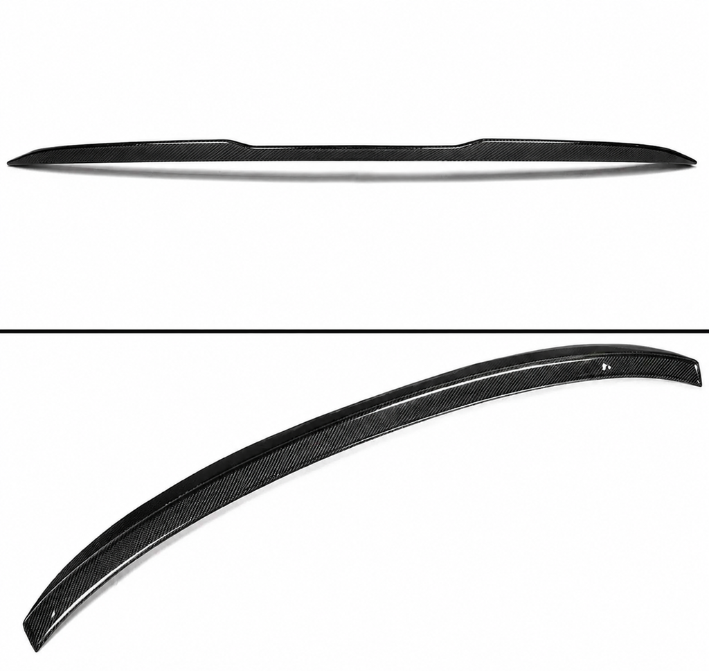 ELEGANTE ALERÓN DE FIBRA DE CARBONO PARA BMW G20 330I G80 M3 19-26 + ALERÓN DE TECHO TRASERO