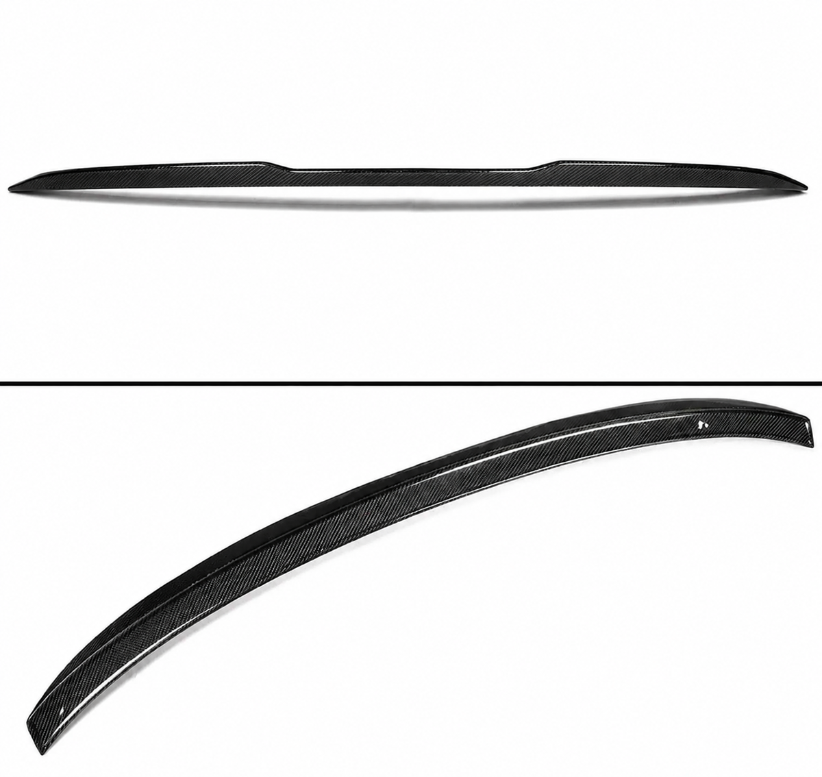 ELEGANTE ALERÓN DE FIBRA DE CARBONO PARA BMW G20 330I G80 M3 19-26 + ALERÓN DE TECHO TRASERO