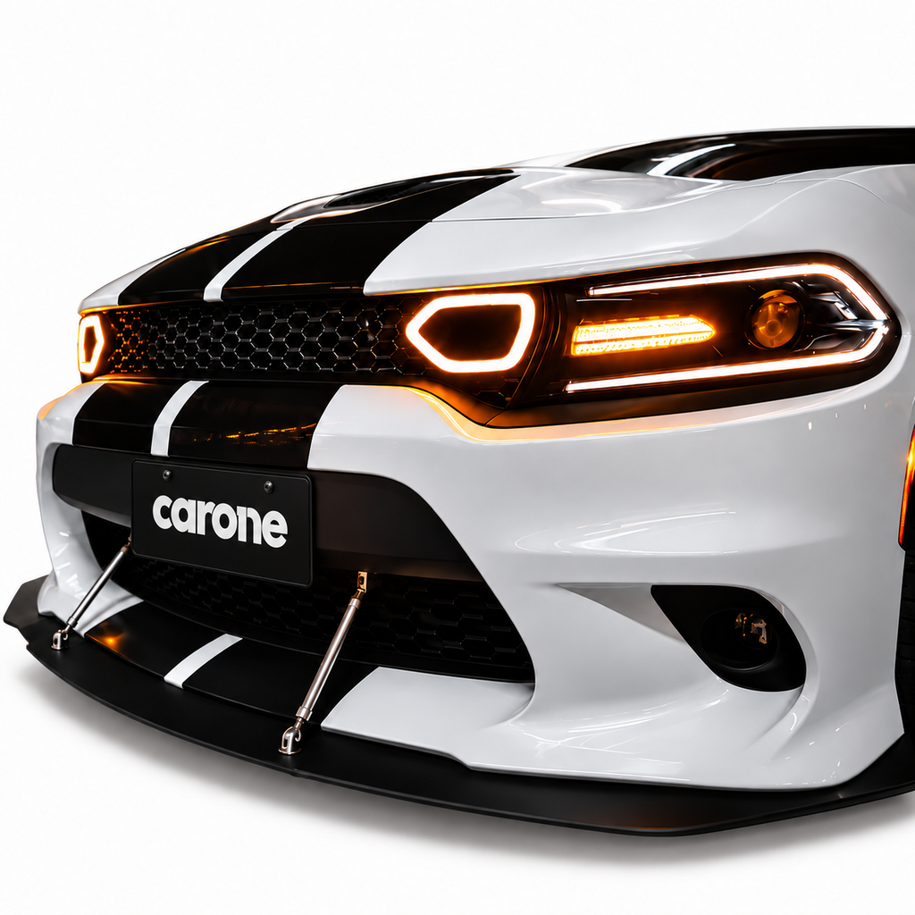 PARA CARGADOR 15-2023 RT SCAT PACK SRT ESTILO INTERRUPTOR TRASERO LED CONDUCTO DE AIRE REJILLA