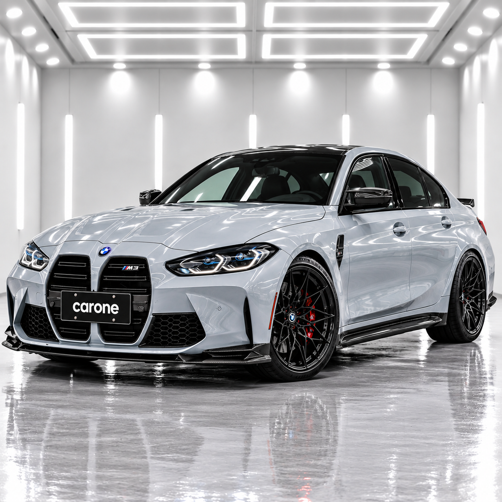 PARA BMW G80 M3 21-26 FIBRA CARBONO REPUESTO GUARDABARROS DELANTERO VENTILACIÓN LATERAL CUBIERTA EMBELLECEDOR