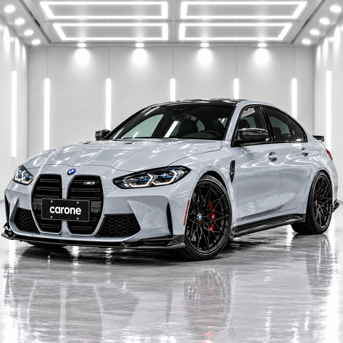 PARA BMW G80 M3 21-26 FIBRA CARBONO REPUESTO GUARDABARROS DELANTERO VENTILACIÓN LATERAL CUBIERTA EMBELLECEDOR