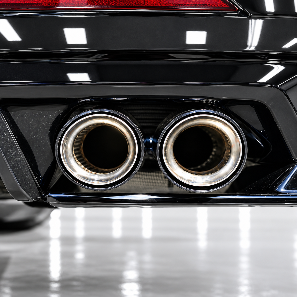 PARA BMW M240i M440i M550i Z4 M40i FIBRA DE CARBONO ACERO INOXIDABLE CUADDRUPLE ESCAPE PUNTA