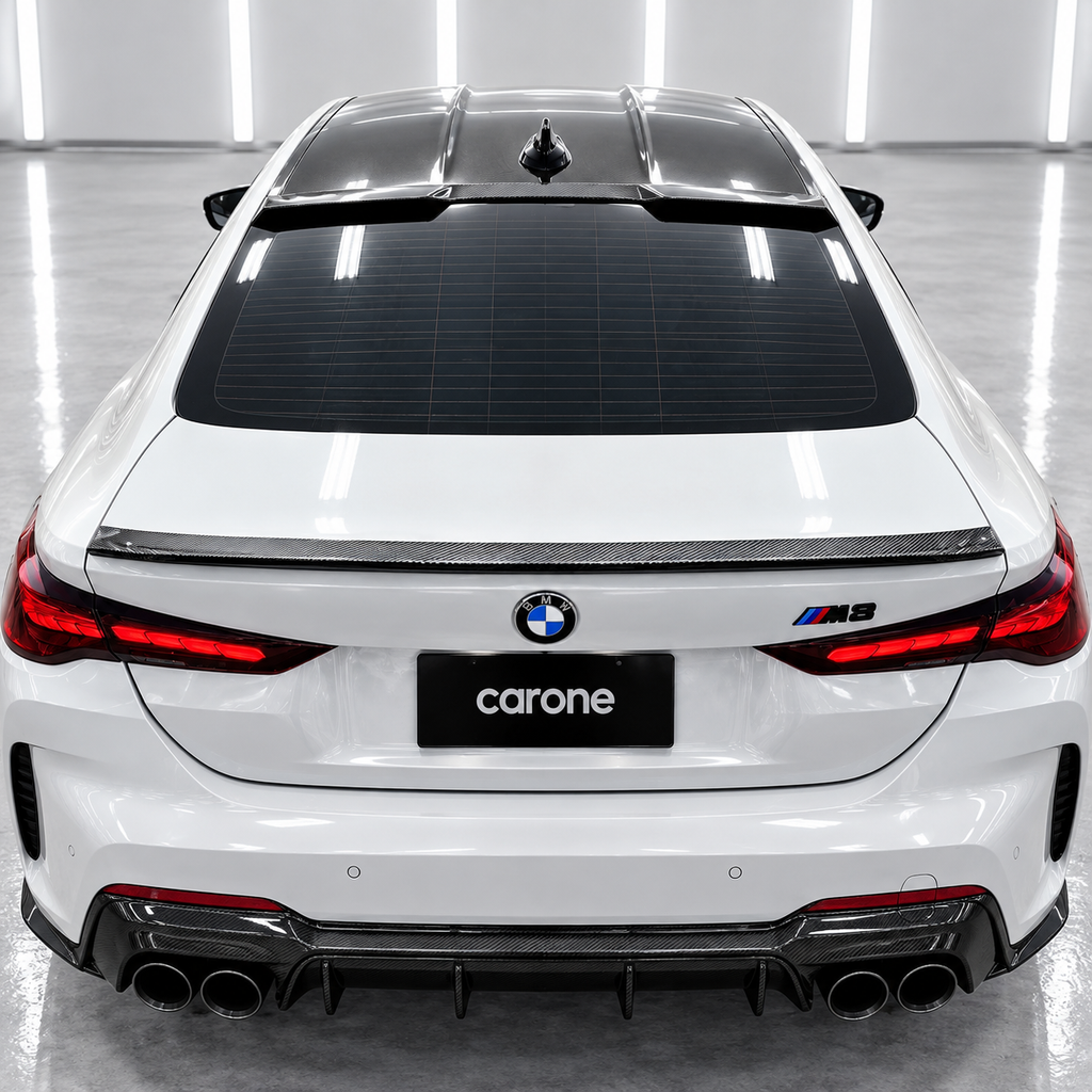 PARA BMW G22 430i M440i G82 M4 COUPE P ESTILO P ALERÓN TECHO FIBRA CARBONO 21-26