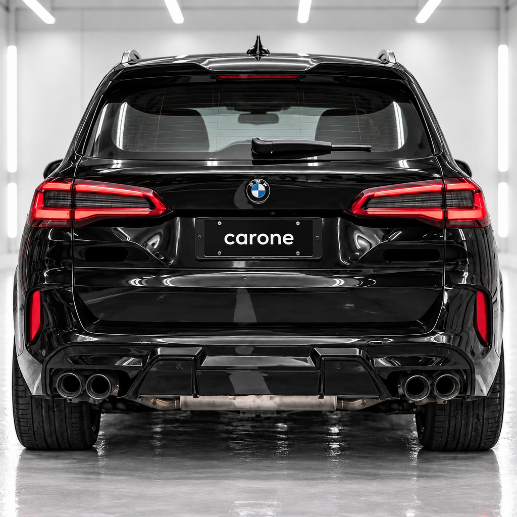 PARA BMW G05 X5 F95 X5M ESTILO MP 19-25 NEGRO BRILLANTE TECHO EXTENDIDO ALERÓN TAPA ALA