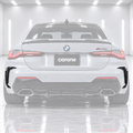 PARACHOQUES TRASERO DE FIBRA DE CARBONO DEPORTIVO PARA BMW 430I M440I M 21-26 ADORNO DE VENTILACIÓN LATERAL