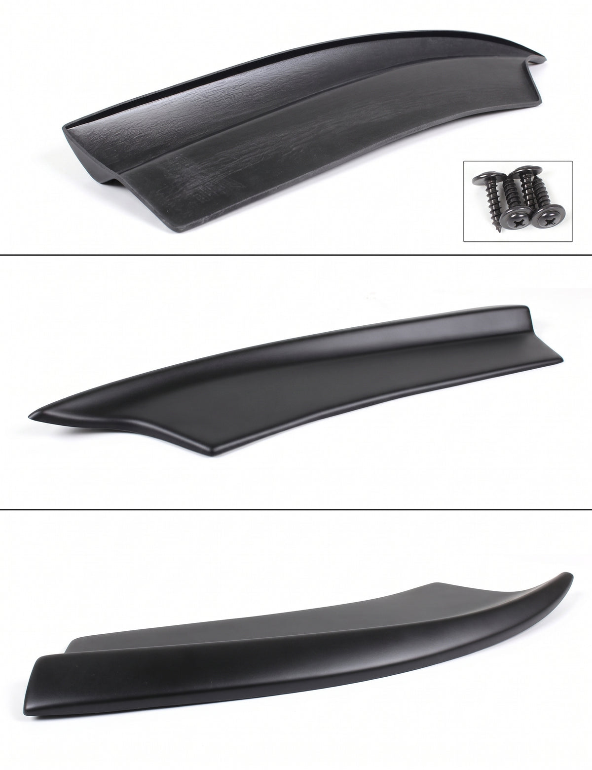 CARGADOR DODGE SRT 2015-2023 ESTILO PARACHOQUES TRASERO NEGRO FALDÓN LATERAL CENEFA ESPAT