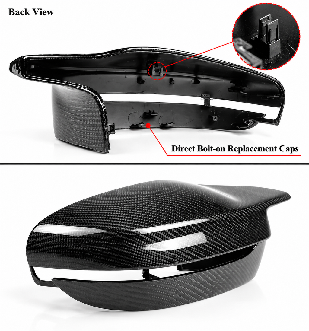 PARA BMW G20 G42 G26 M240i M340i FIBRA DE CARBONO REPUESTO TAPAS ESPEJOS LATERALES