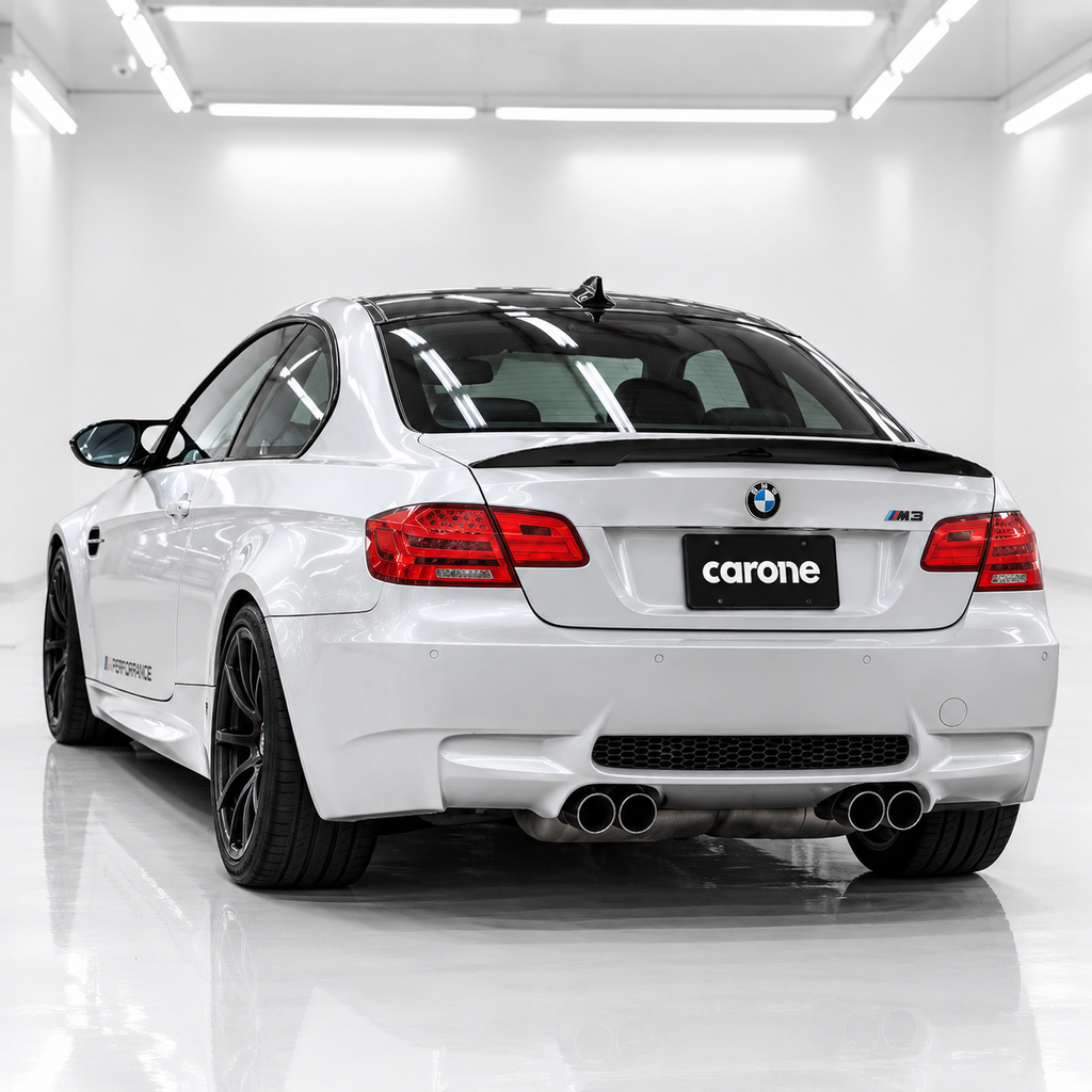 ALERÓN TAPA MALETERO FIBRA CARBONO ESTILO RENDIMIENTO BMW E92 335i M3 cupé 2 puertas
