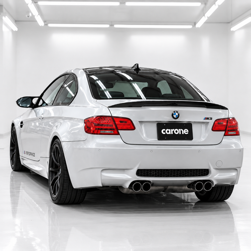 ALERÓN TAPA MALETERO FIBRA CARBONO ESTILO RENDIMIENTO BMW E92 335i M3 cupé 2 puertas