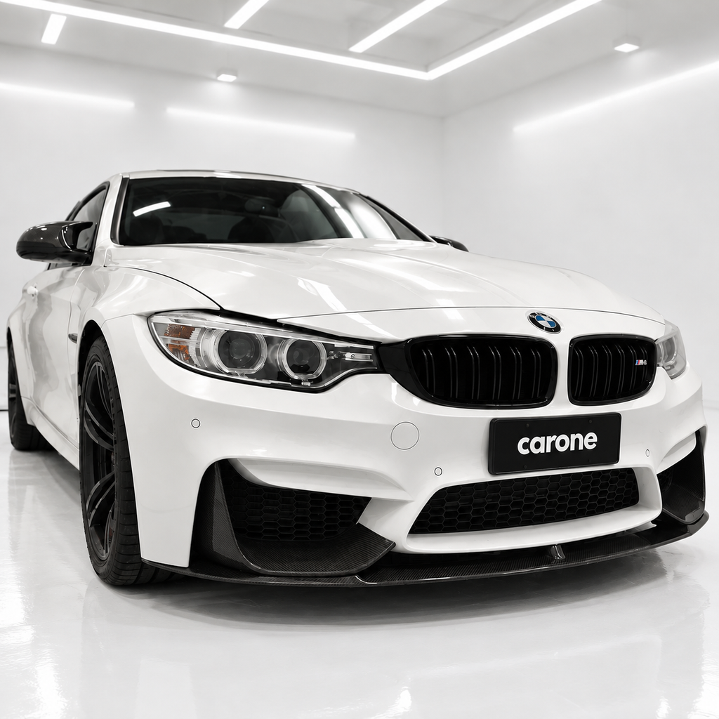 Juego de 2 divisores de fibra de carbono para BMW F80 M3 F82 M4 2015-19 +