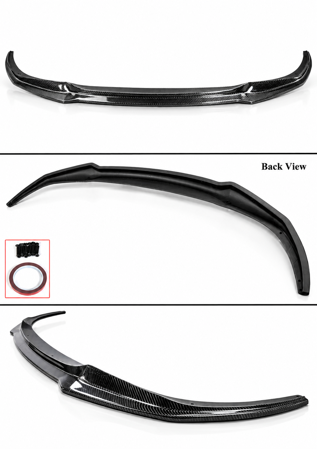 PARACHOQUES DELANTERO DE FIBRA DE CARBONO ESTILO V PARA BMW G20 M340I 330I 2019-2022