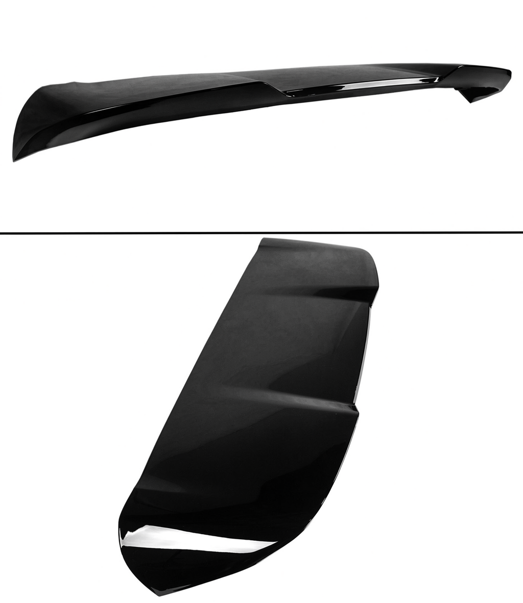 PARA BMW G05 X5 F95 X5M ESTILO MP 19-25 NEGRO BRILLANTE TECHO EXTENDIDO ALERÓN TAPA ALA