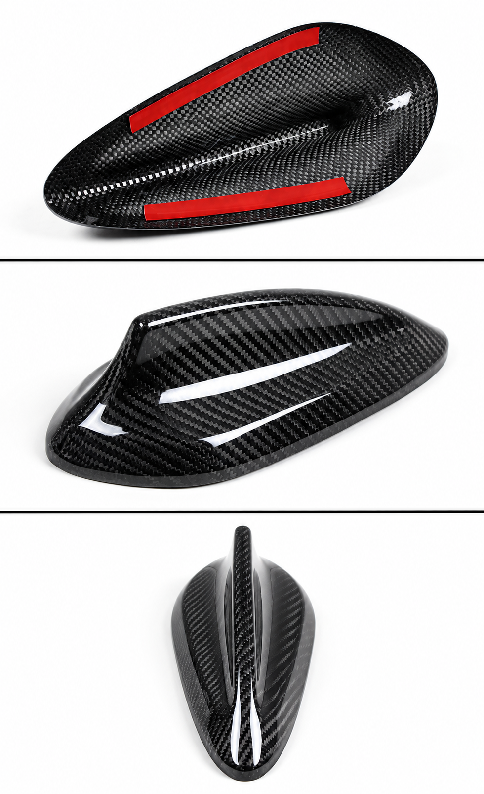 PARA BMW X3 X4 X3M X4M X5 X6 X5M X6M X7 FIBRA DE CARBONO ALETA DE TIBURÓN TAPA DE ANTENA
