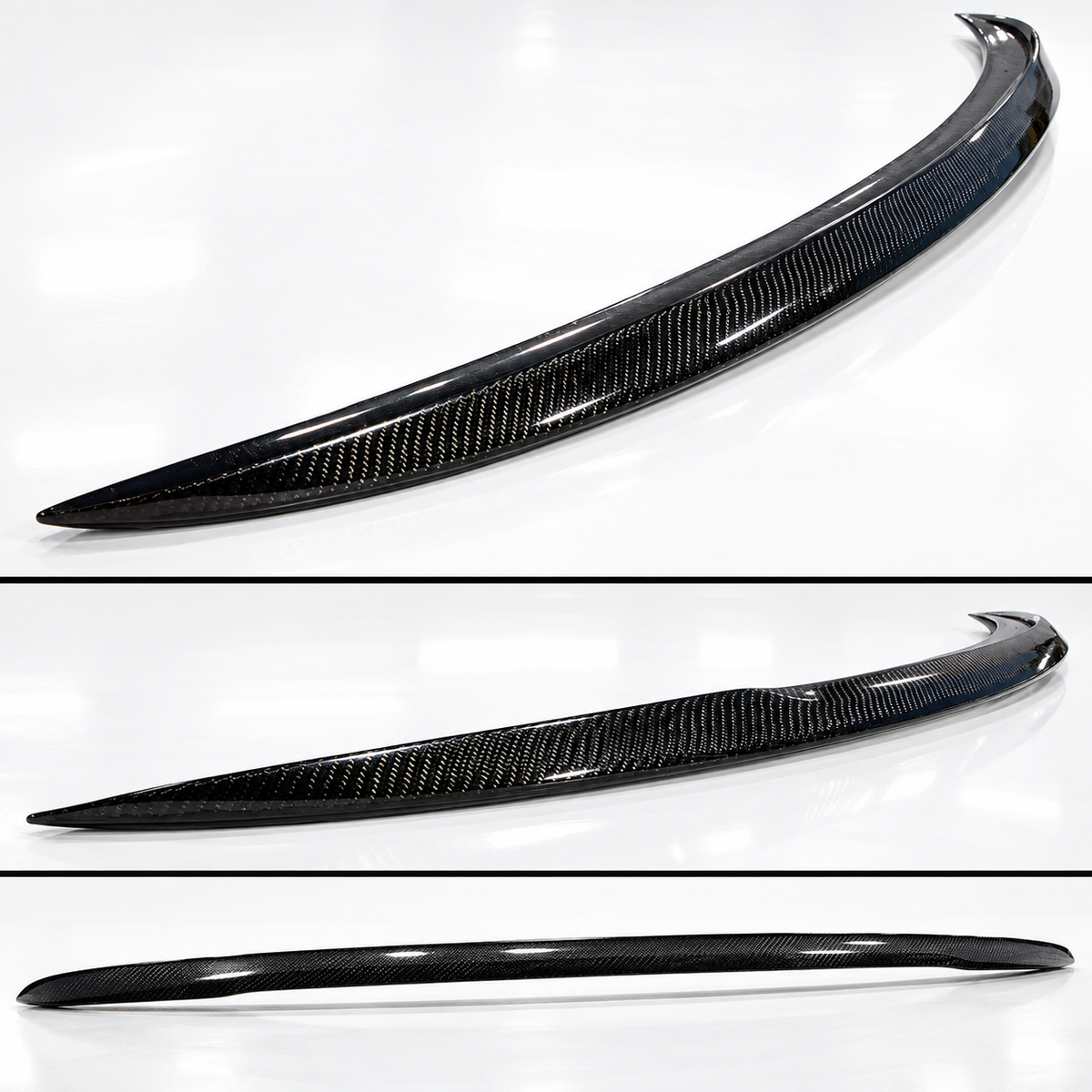 Alerón de tapa de maletero de alto rendimiento de fibra de carbono para BMW F30 y F80 M3 12-18