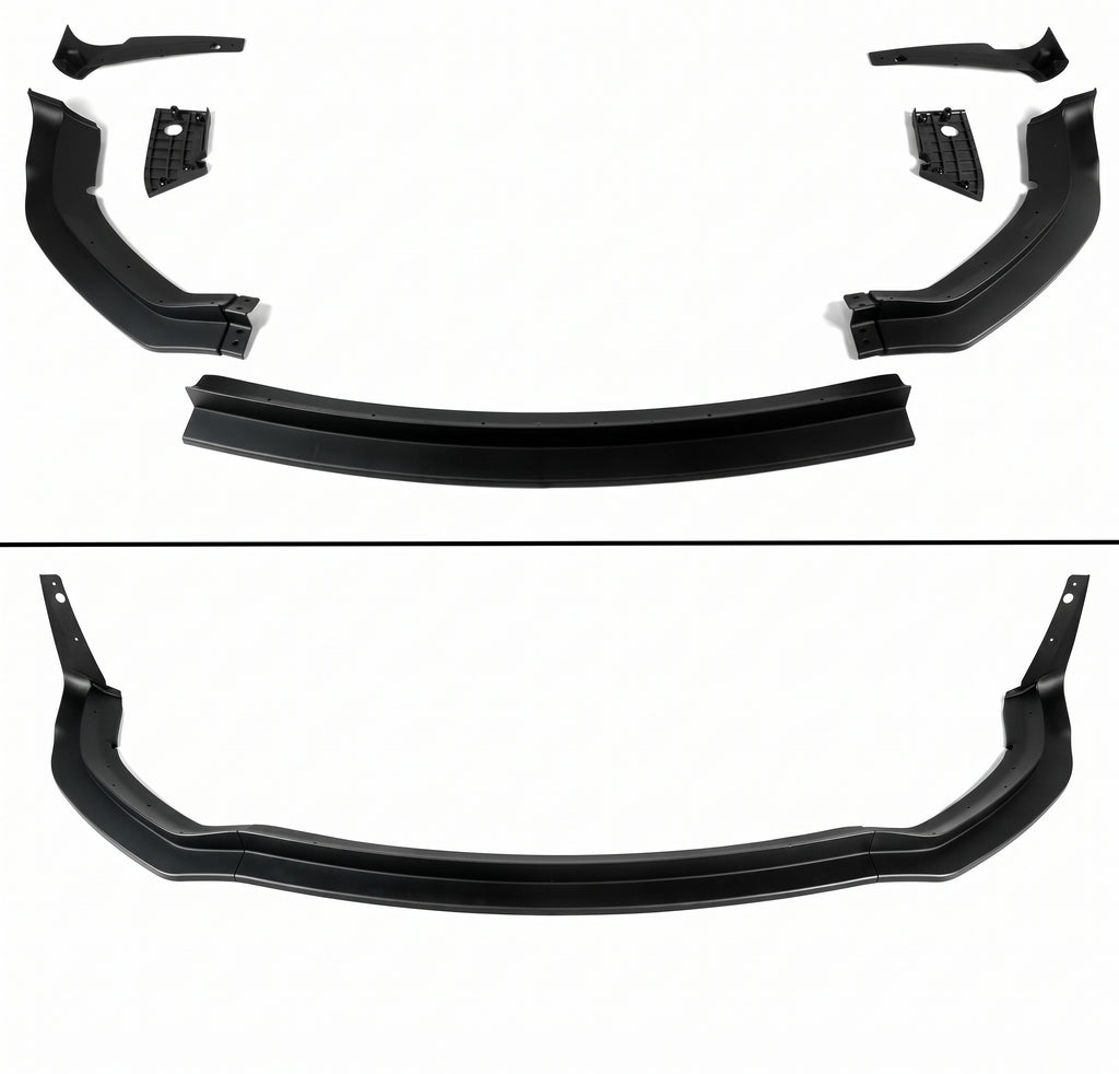 Dodge Charger SRT 20-23 WideBody estilo H winglet mate negro parachoques delantero labio