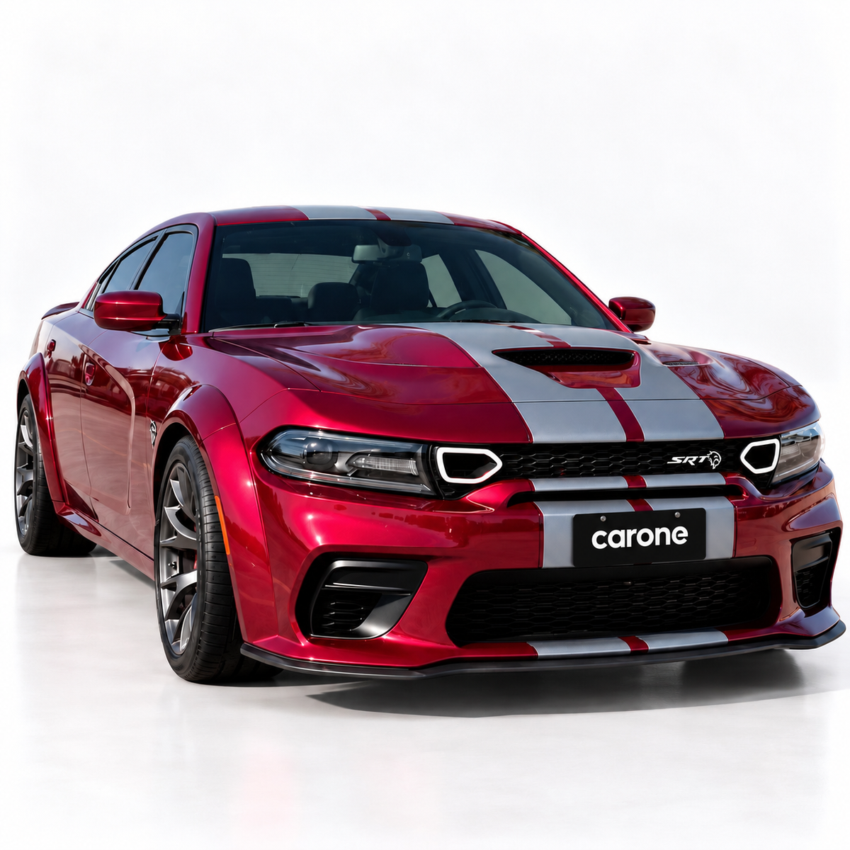 DODGE CHARGER SRT 2020-23 CARROCERÍA WIDEBODY INTERRUPTOR DE HUMO REJILLA SUPERIOR LED