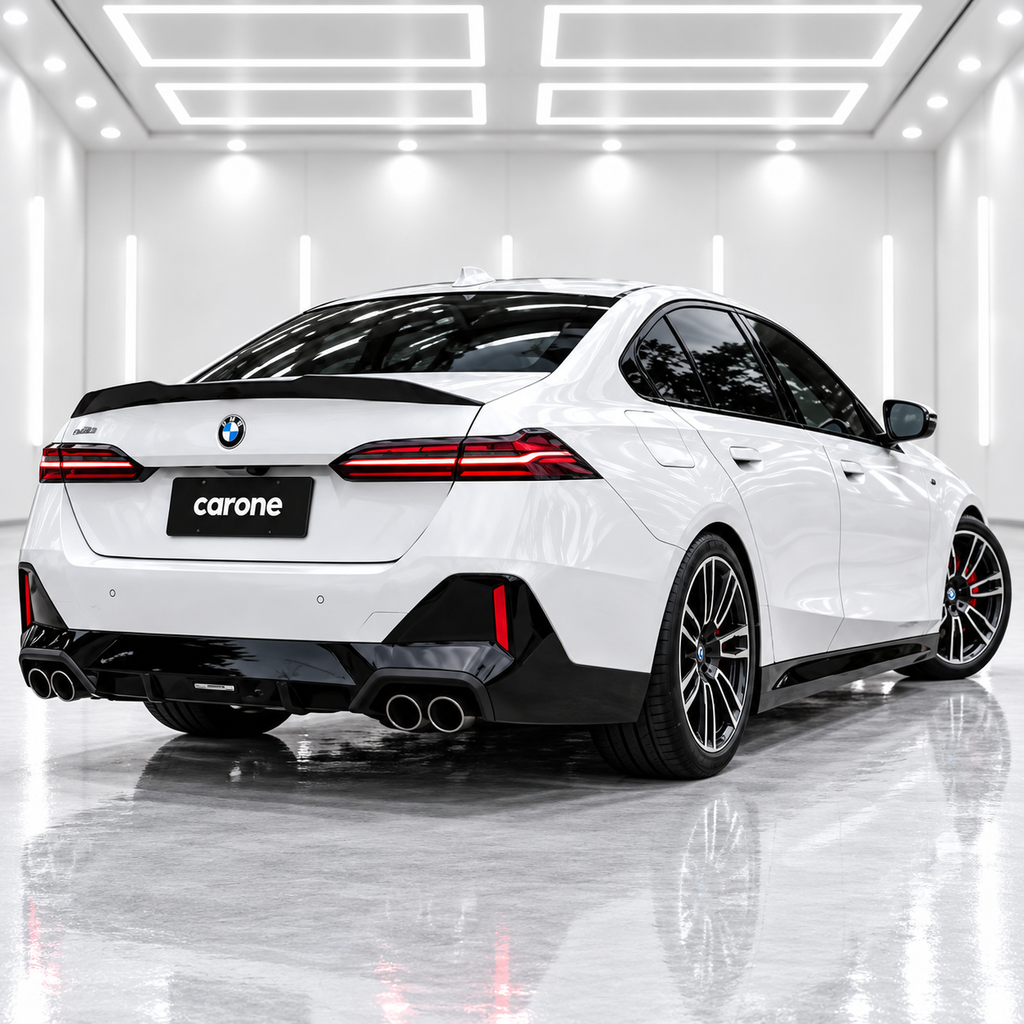 ALERÓN DE TECHO DE FIBRA DE CARBONO COMPLETO ESTILO V CTM V 2024-26 BMW G60 530I G90 M5