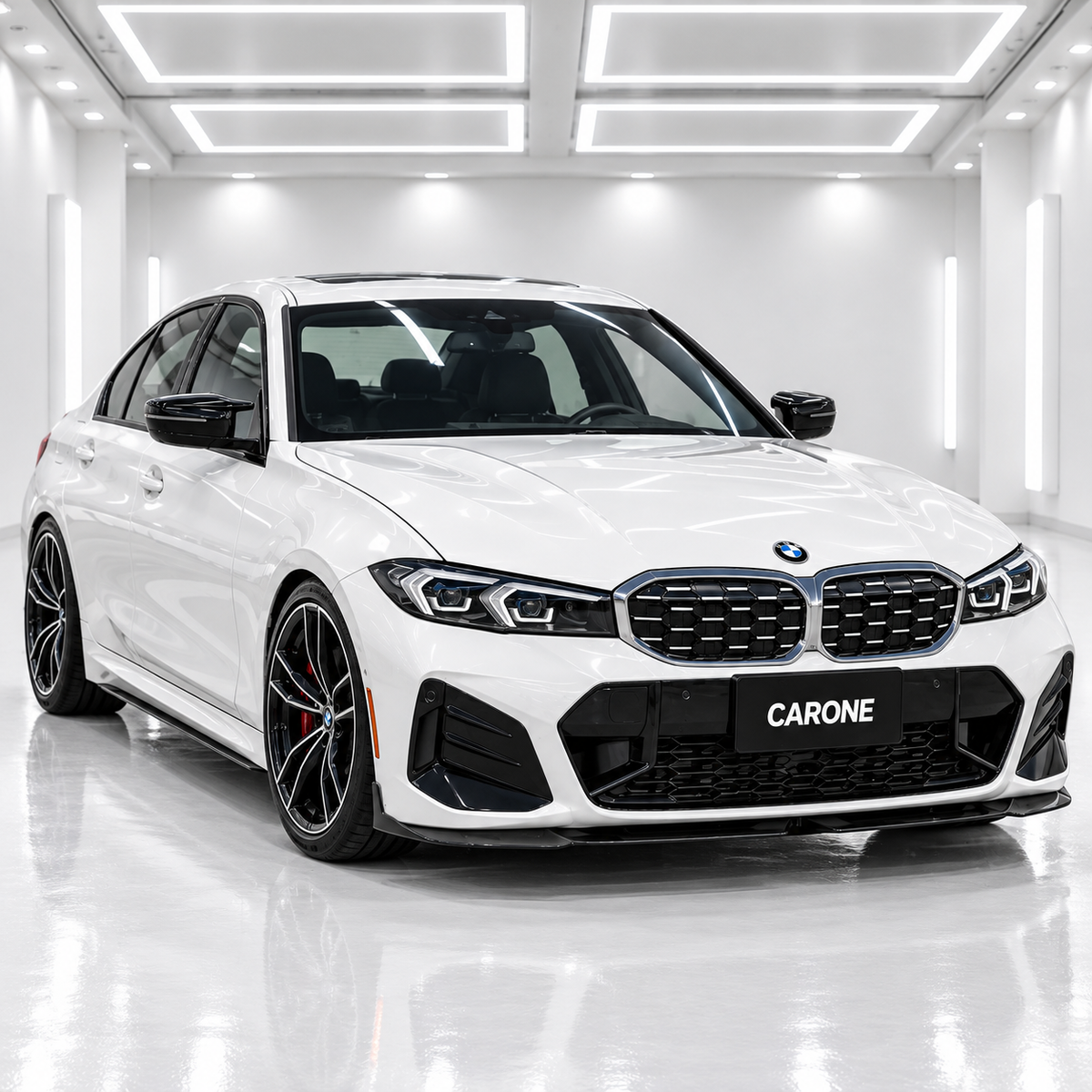 PARA BMW G20 M340i 330i M SPORT LCI AKASAKA 23-26 PARACHOQUES DELANTERO CANARD MOLDURA CUBIERTA