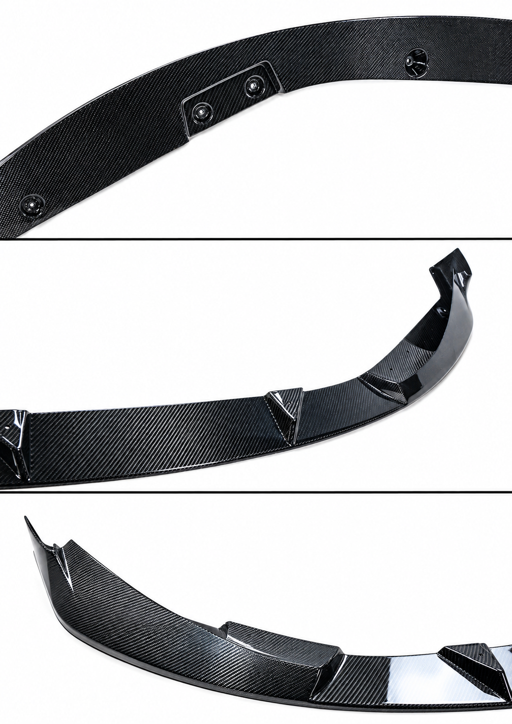 LABIO DE PARACHOQUES DELANTERO DE FIBRA DE CARBONO PARA BMW G80 M3 G82 G83 M4 2021-2026