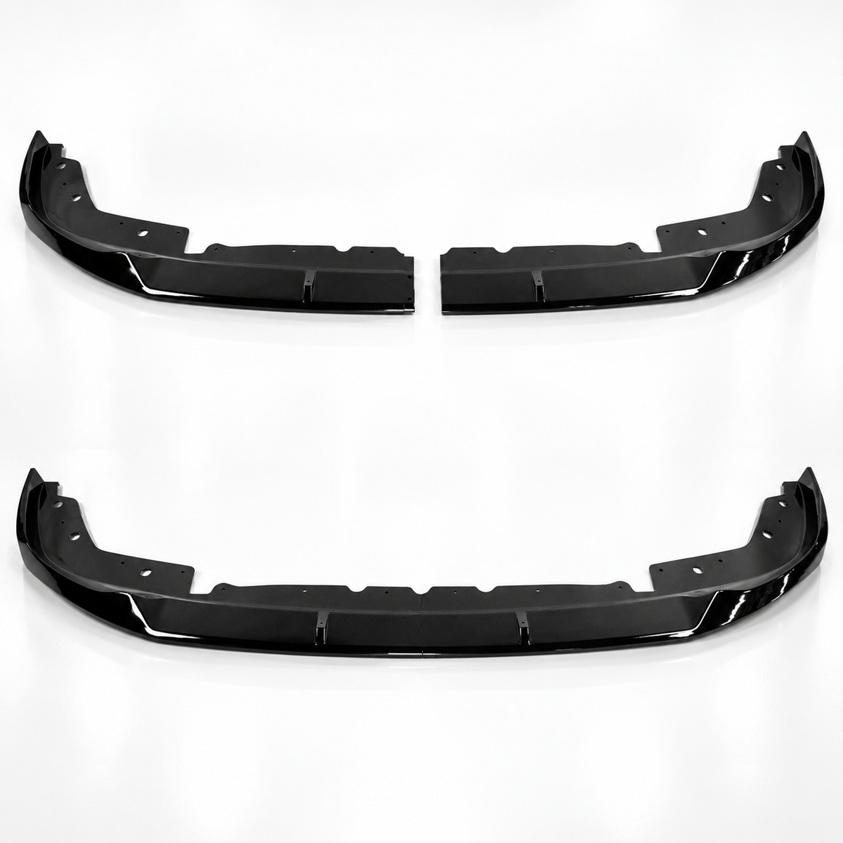 LABIO DE PARACHOQUES DELANTERO NEGRO BRILLANTE PARA BMW M340I 330I M SPORT G20 LCI V 2023-26