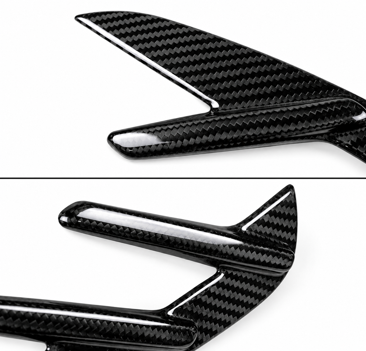 PARA BMW G80 M3 2021-2026 FIBRA DE CARBONO SECA GUARDABARROS DELANTERO VENTILACIÓN LATERAL JUEGO DE MOLDURAS
