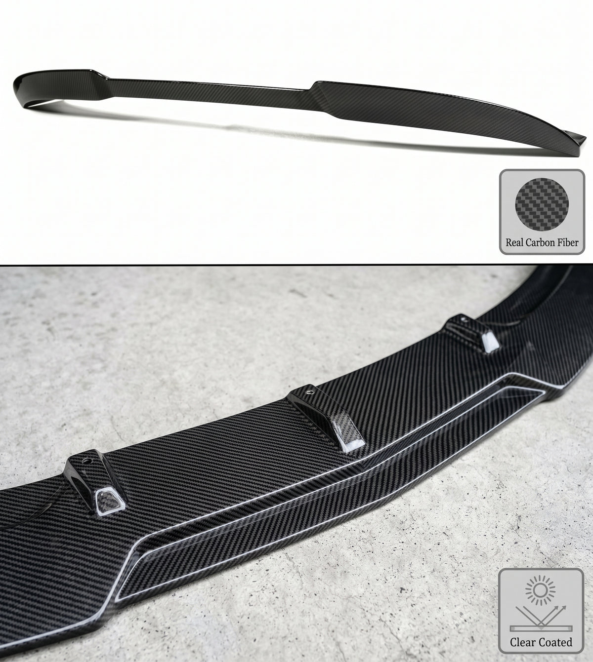BMW G42 230i M240i G87 M2 T ESTILO HIGHKICK ALERÓN MALETERO FIBRA CARBONO 22-26