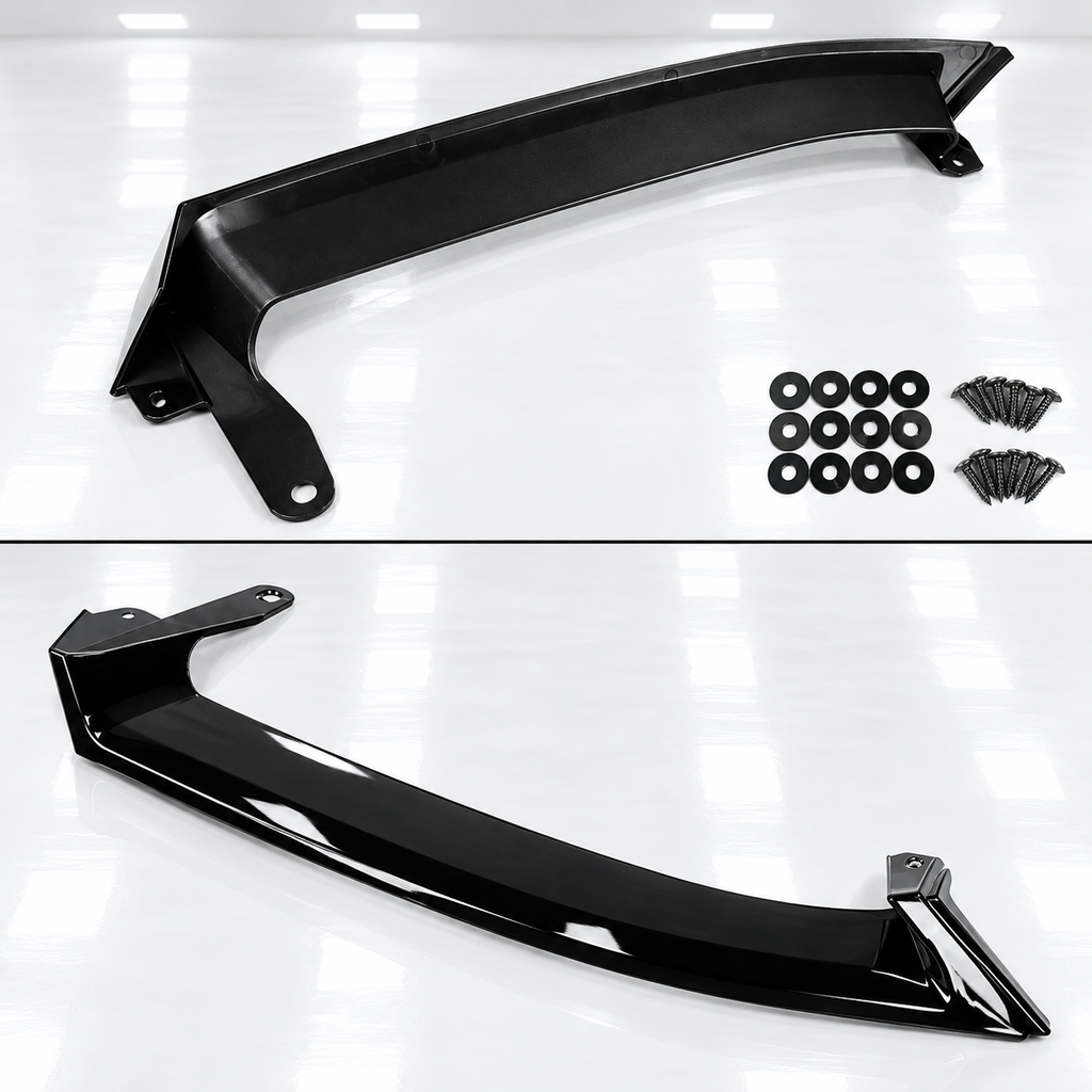 PARA 2024-2026 BMW G60 530I 540I I5 M SPORT MP ESTILO BRILLO NEGRO PARACHOQUES DELANTERO LABIO