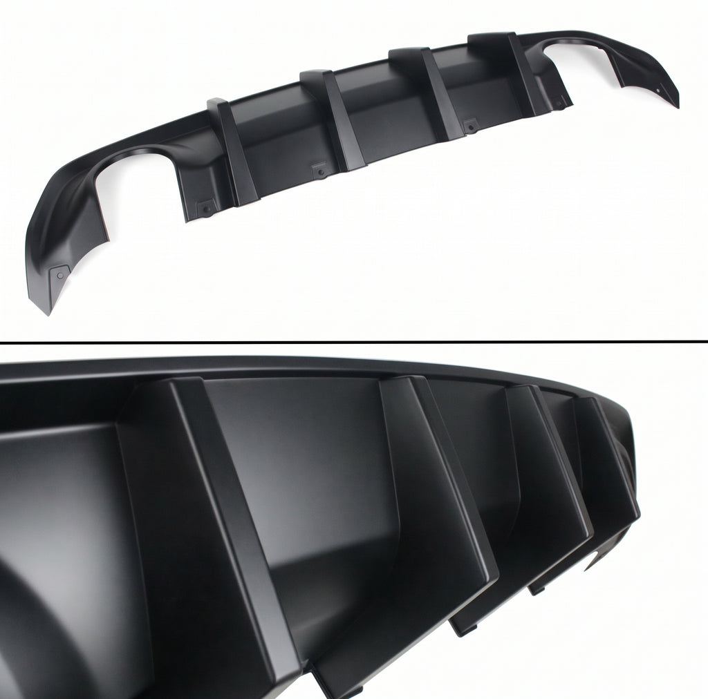 DODGE CHARGER SRT 2020-23 CENEFA DIFUSORA PARACHOQUES TRASERO ALETA DE TIBURON PARA CARROCERIA WIDEBODY