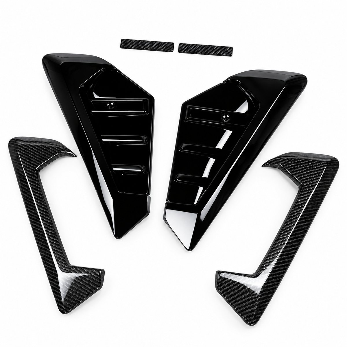 PARA BMW G05 X5 X5M ESTILO GUARDABARROS VENTILACIÓN LATERAL FIBRA DE CARBONO 2024-26 REPUESTO