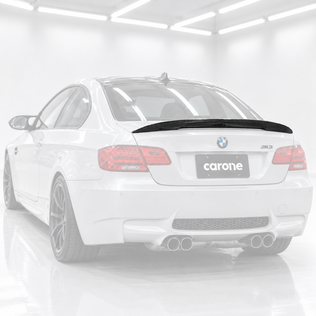 ALERÓN TAPA MALETERO FIBRA CARBONO ESTILO RENDIMIENTO BMW E92 335i M3 cupé 2 puertas