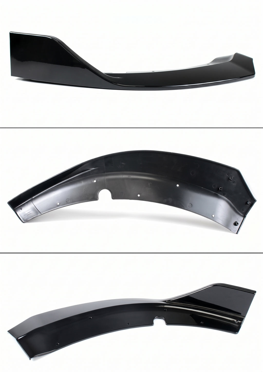 Dodge Charger SRT Scat Pack 2015-2023 Parachoques delantero negro brillante divisor de labios