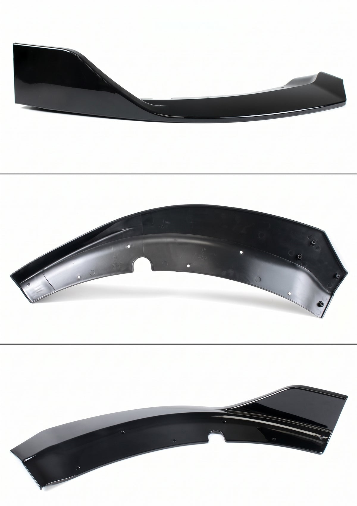 Dodge Charger SRT Scat Pack 2015-2023 Parachoques delantero negro brillante divisor de labios