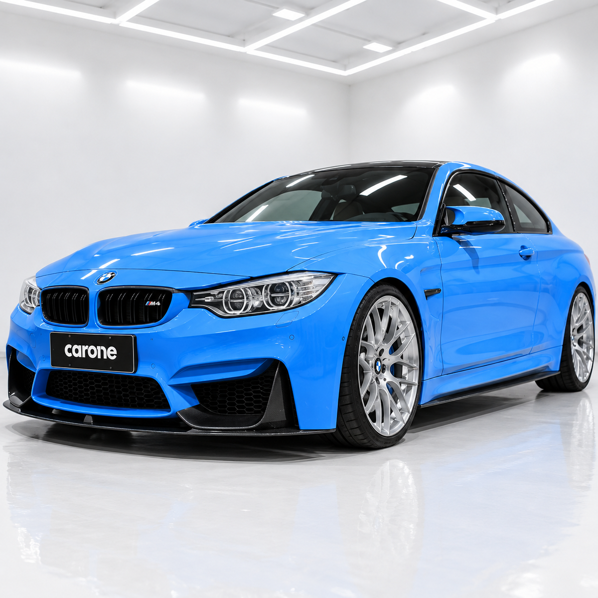 Juego de 2 divisores de fibra de carbono para BMW F80 M3 F82 M4 2015-19 +