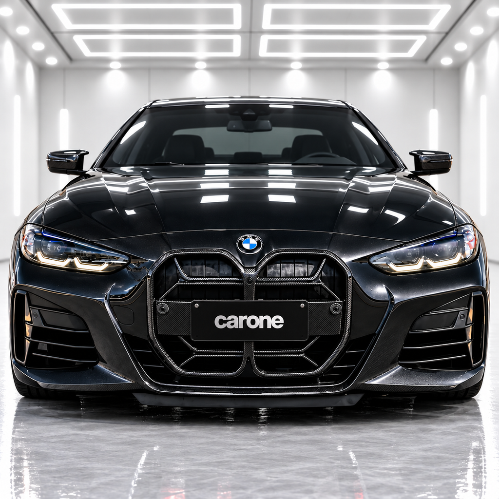 PARRILLA DE NARIZ DE FIBRA DE CARBONO COMPLETO ESTILO CSL 21-26 BMW G22 G23 430I M440I