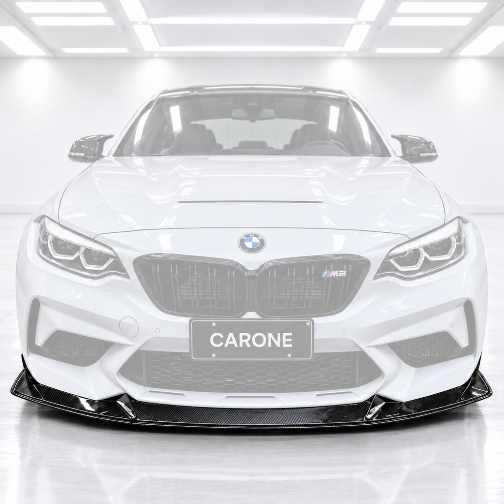 Parachoques delantero de fibra de carbono 19-2021 para BMW M2 COMPETION F87