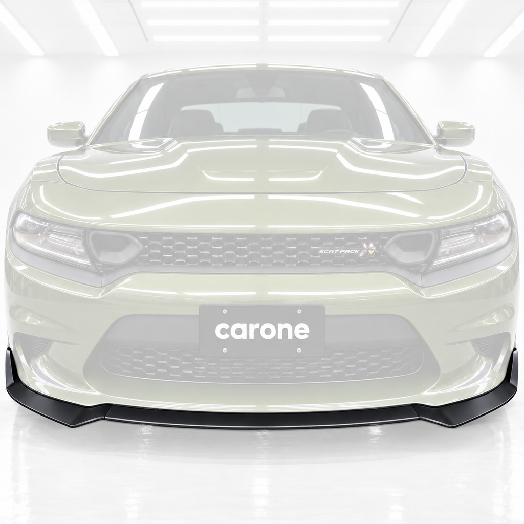 Kit de labios de parachoques delantero negro mate para Dodge Charger SRT Hellcat Scat Pack 2015-23