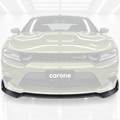 Kit de labios de parachoques delantero negro mate para Dodge Charger SRT Hellcat Scat Pack 2015-23