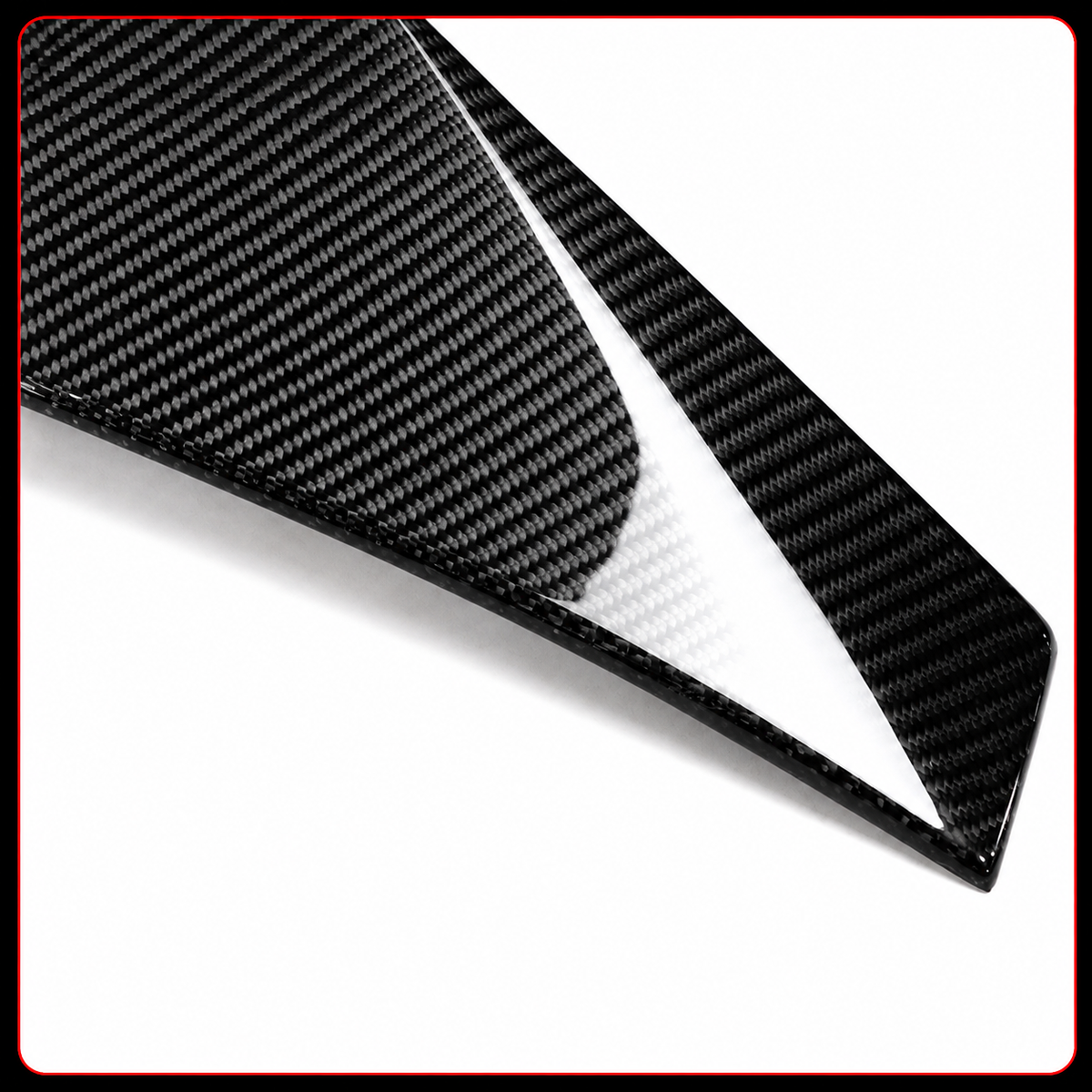 ALERÓN DE TECHO VENTANA TRASERA DE FIBRA DE CARBONO ESTILO SQ PARA BMW G60 530I G90 M5 2024-2027